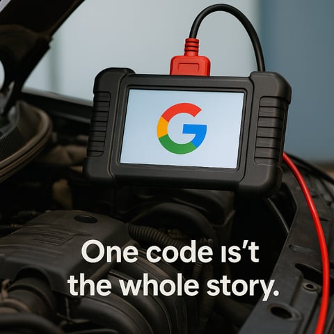 diagnosing google with a scan tool (Medium)