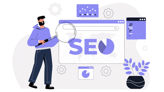 flat-character-animation-seo-and-searching-online