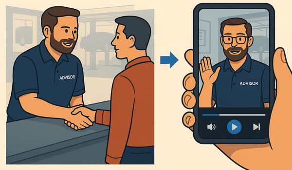 in person vs virtual interactions