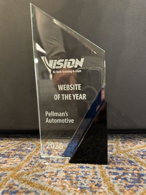 Pellman's Website of the Year Award