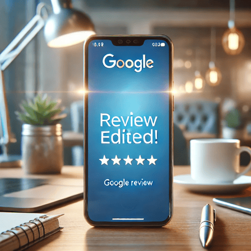 image representing google business profile reviews being edited (Medium)