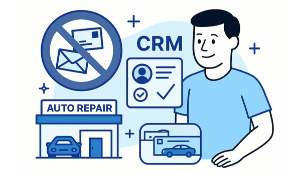 Why Your Auto Repair Shop's Next CRM Will Not Send Emails Or Mail Postcards