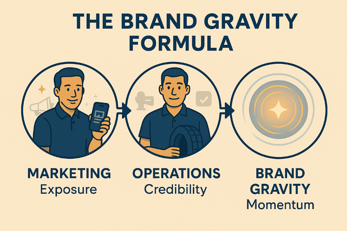 The Force of Brand Gravity: How Real-World Operations Amplify Your Marketing